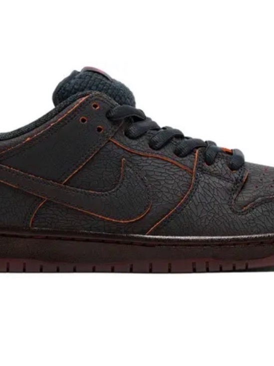Nike Other - Nike SB Dunk Low Pro PRM Riot Skateshop Dark Smoke Gray Krampus Orange Size10.5